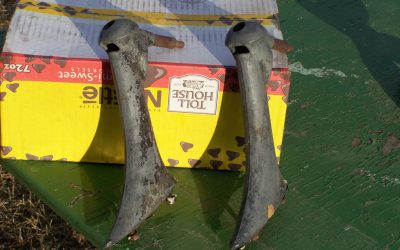 1933 Oldsmobile Head Light Stanchions