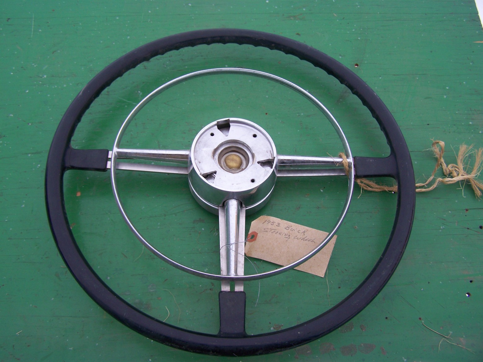 1953 Buick Steering Wheel w/ Horn Ring