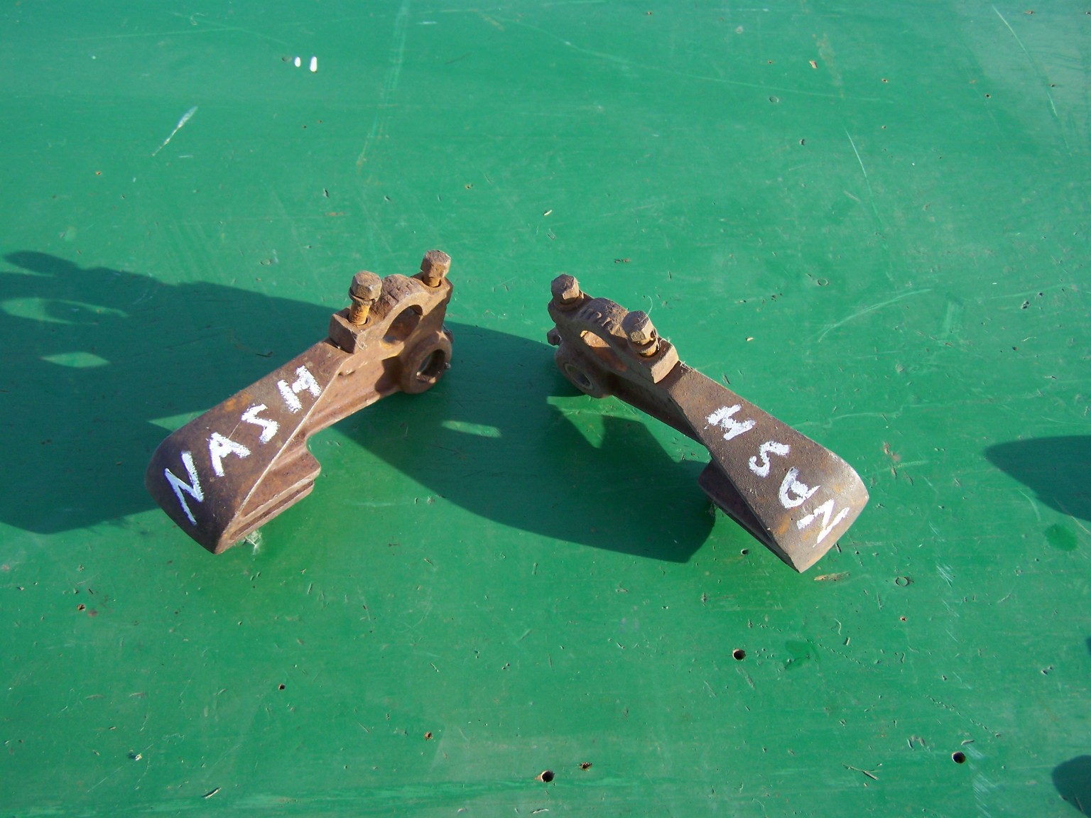 Late 20’s Nash Front Bumper Supports